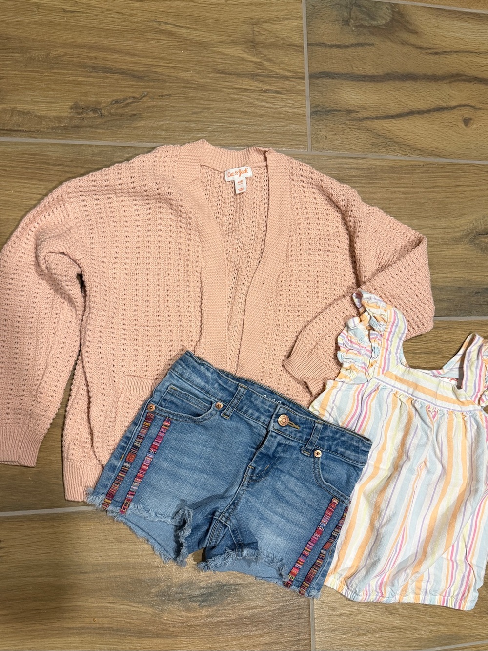 Cat & Jack Girls Bundle Cardigan Top